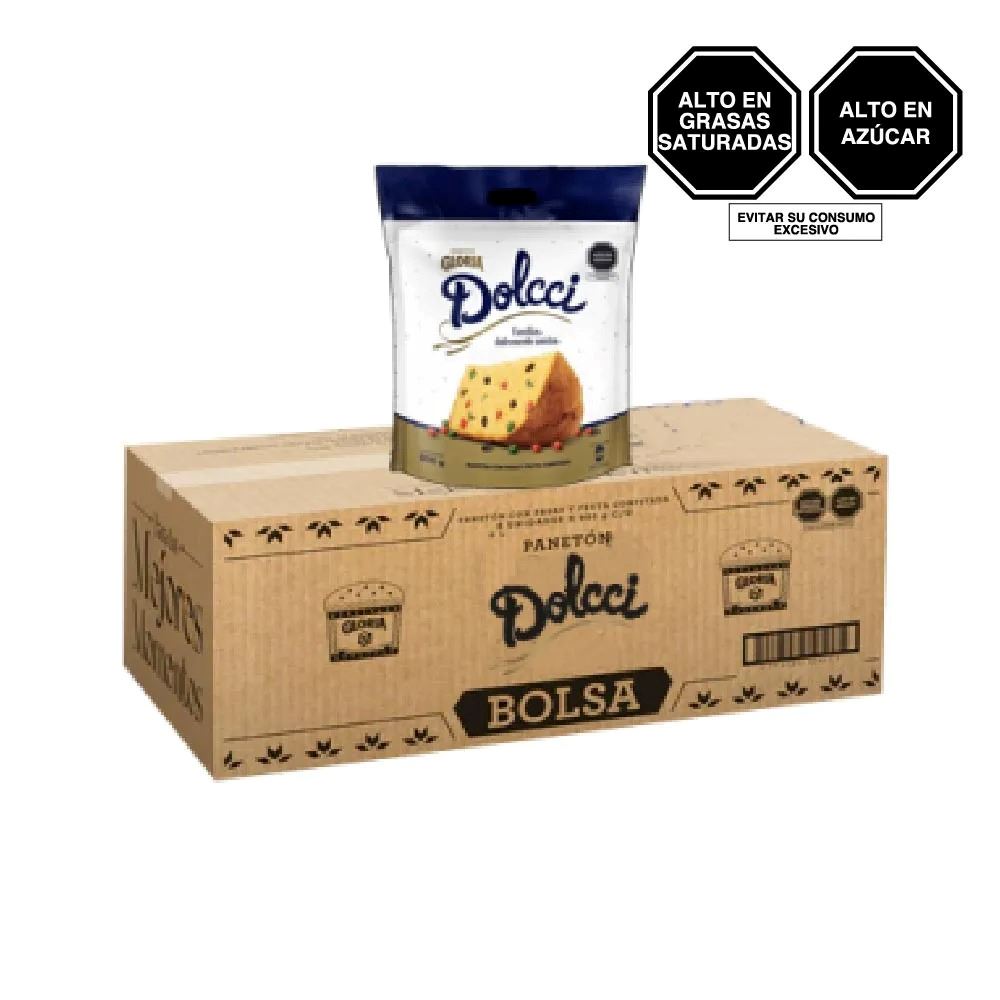 Panetón DOLCCI Bolsa 800gr Caja 6u